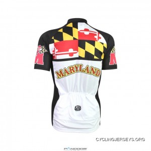 Maryland Men&amp;#8217;s Short Sleeve Cycling Jersey New Style