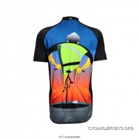 Cartoon Racer Men&#8217;s Short Sleeve Cycling Jersey Free Shipping