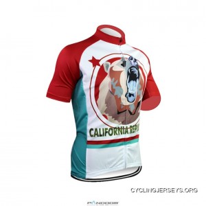 California Bear Men&amp;#8217;s Short Sleeve Cycling Jersey Discount