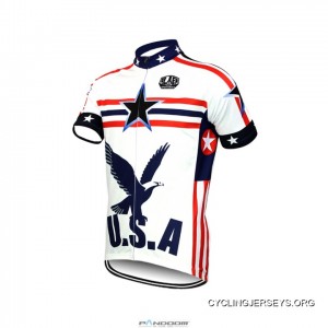USA Eagle Men&amp;#8217;s Short Sleeve Cycling Jersey Free Shipping