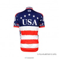 USA Men&#8217;s Short Sleeve Cycling Jersey Coupon Code