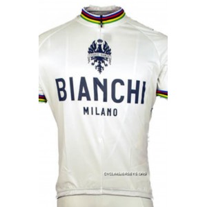 Bianchi White Pride Rainbow Jersey Cheap To Buy