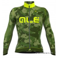ALE Camo Yellow Long Sleeve Jersey Online