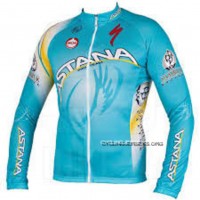 2014 Astana Long Sleeve Jersey New Style
