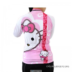 Hello Kitty Women's Long Sleeve Cycling Jersey New Style