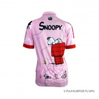 Snoopy Women's Short Sleeve Cycling Jersey New Style
