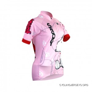 Snoopy Women's Short Sleeve Cycling Jersey New Style