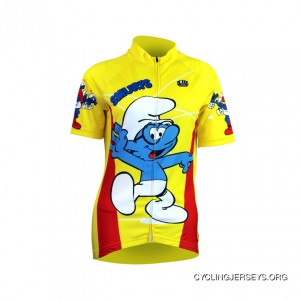 The Smurfs Women's Short Sleeve Cycling Jersey For Sale