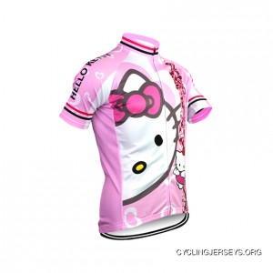 Hello Kitty Women's Short Sleeve Cycling Jersey Top Deals