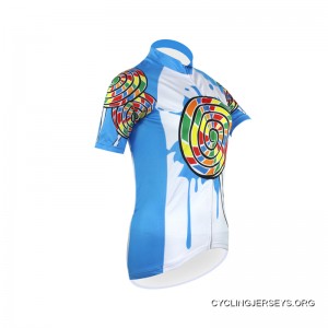 Summer Lollipop Women's Short Sleeve Cycling Jersey Discount