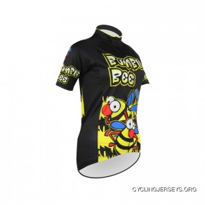 Bumble Bee Women's Short Sleeve Cycling Jersey For Sale