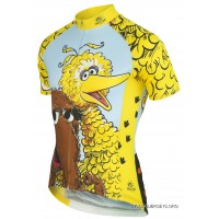 Big Bird Sesame Street Muppets Cycling Jersey Women's Brainstorm Gear Cheap To Buy