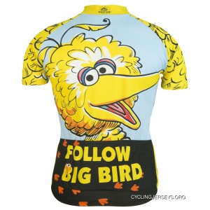 Big Bird Sesame Street Muppets Cycling Jersey Women's Brainstorm Gear Cheap To Buy