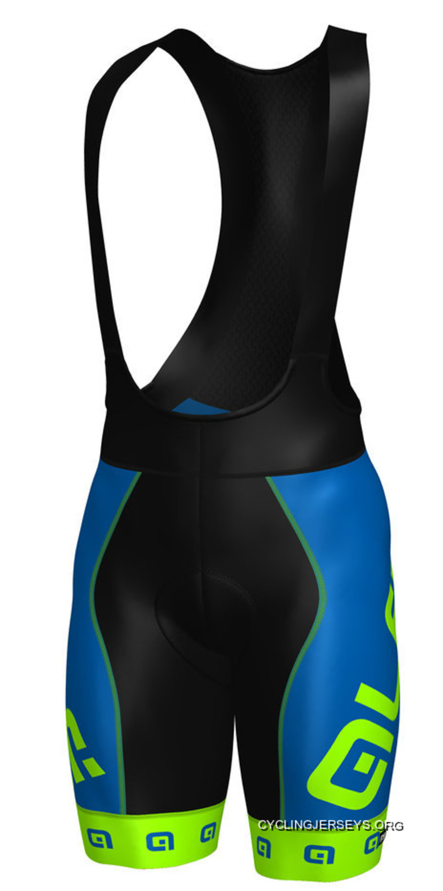ALE Arcobaleno Blue Green Bib Shorts (NEW For 2017) New Release