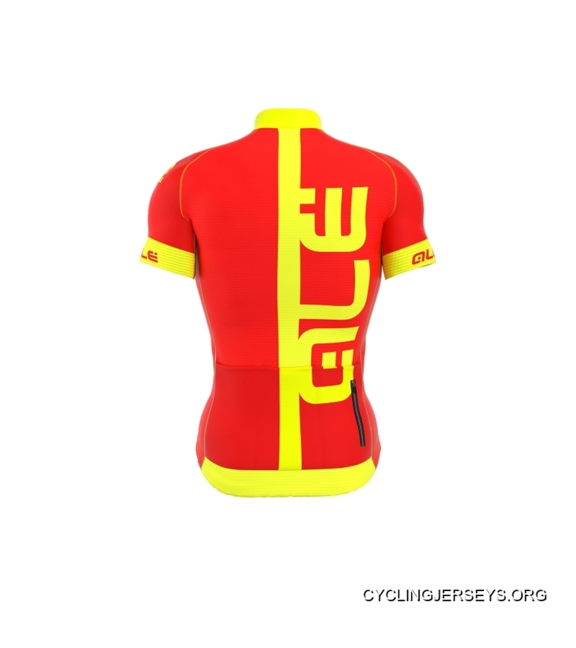 ALE Arcobaleno Red Yellow Jersey (NEW For 2017) Discount