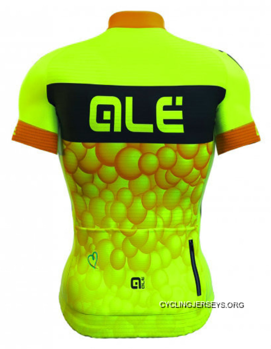ALE Bubbles Yellow Jersey For Sale , Cycling Jerseys CyclingJerseys