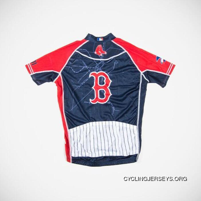 Boston Red Sox EVO Men's Cycling Jersey Quick-Drying Super Deals
