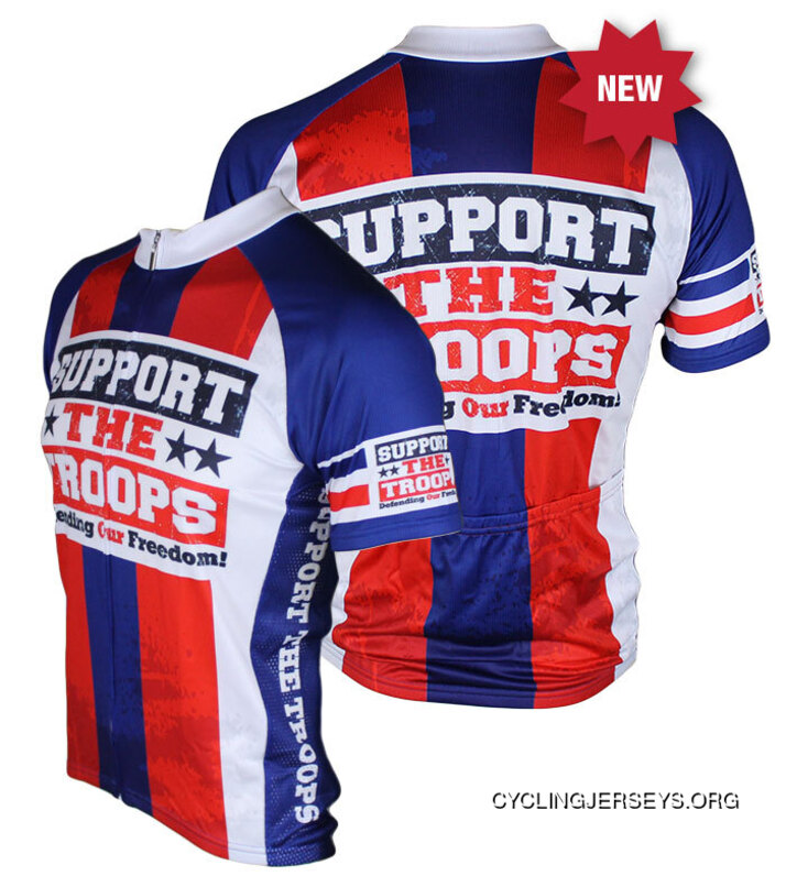 Support The Troops Cycling Jersey Quick-Drying Free Shipping