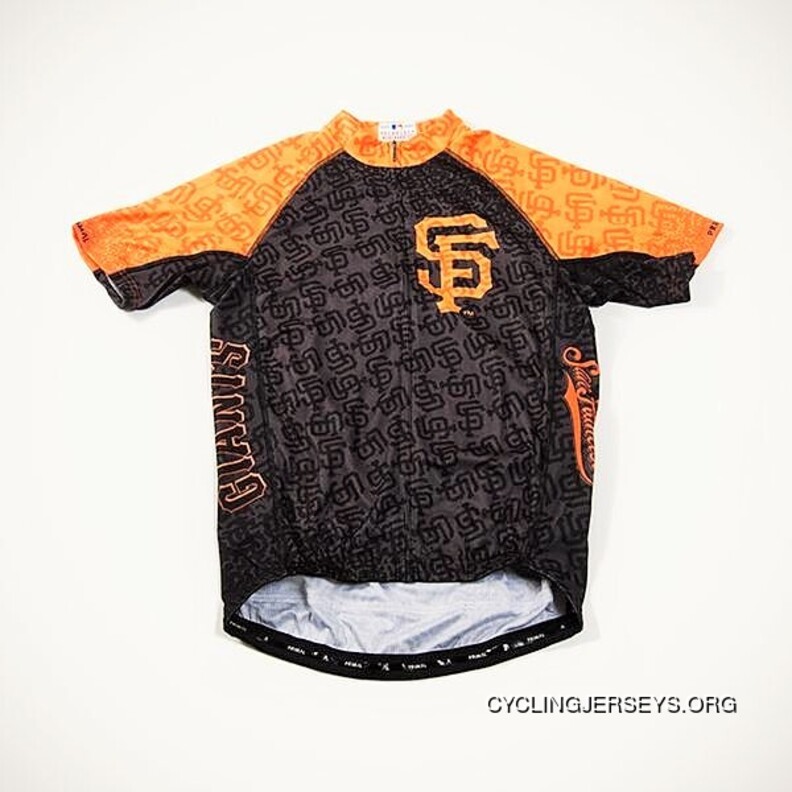 San Francisco GIANTS Evo Men's Cycling Jersey Quick-Drying For Sale