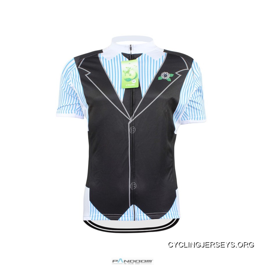 Funny Suit #2 Men’s Short Sleeve Cycling Jersey Free Shipping