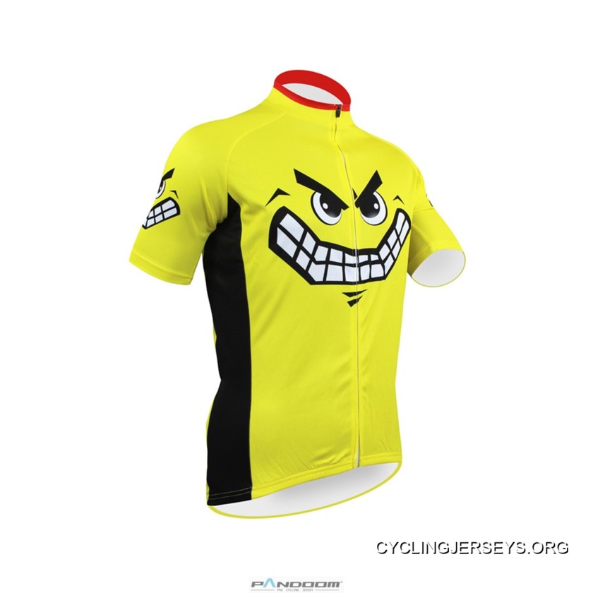 Smile Men’s Short Sleeve Cycling Jersey Free Shipping