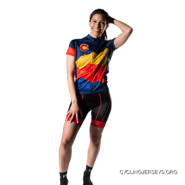 Colorado Flag Women's Jersey Quick-Drying Latest