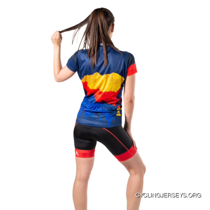 Colorado Flag Women's Jersey Quick-Drying Latest