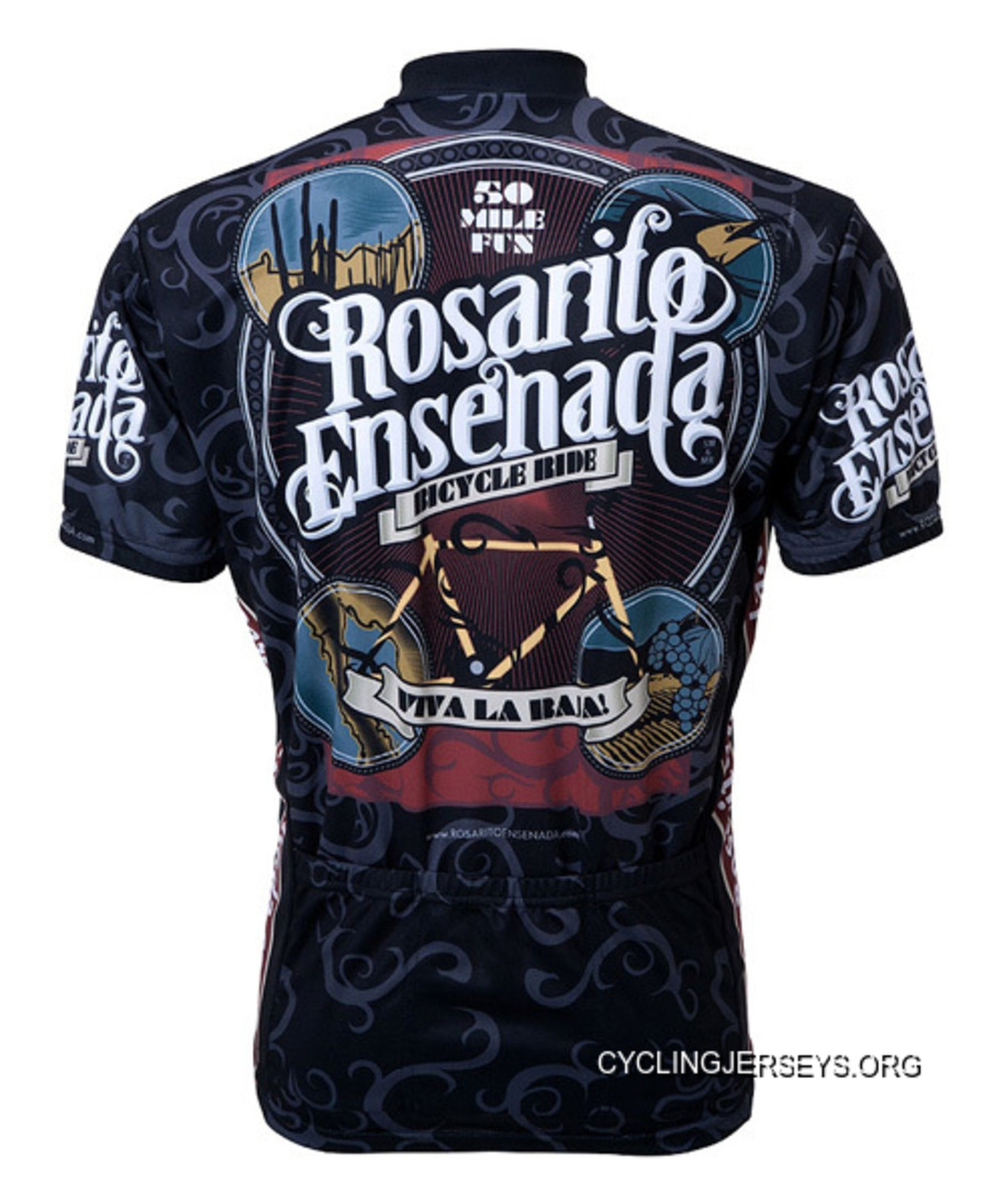 Rosarito Ensenada Viva La Baja Bicycle Ride Cycling Jersey World Jerseys Men's Cheap To Buy