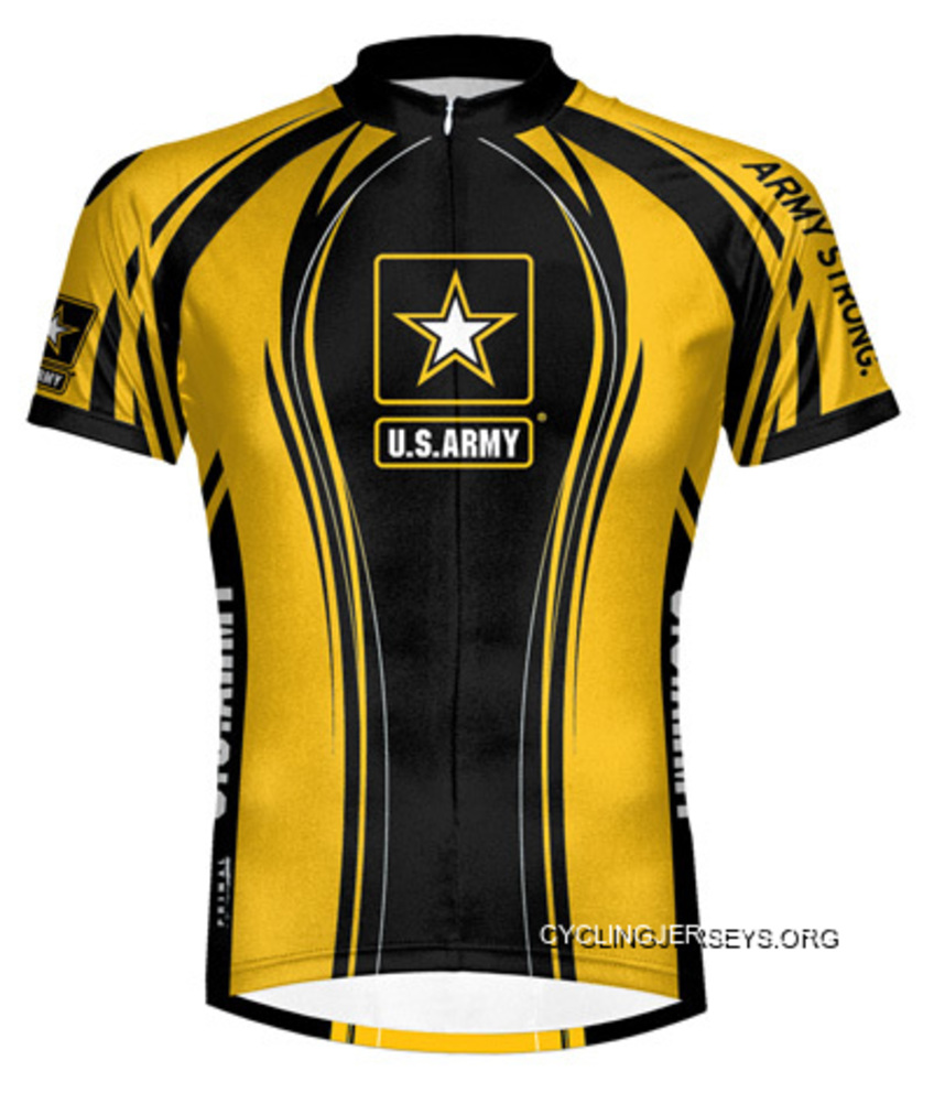 SALE $39.95 Primal Wear U.S. Army Team Short Sleeve Cycling Jersey Cheap To Buy
