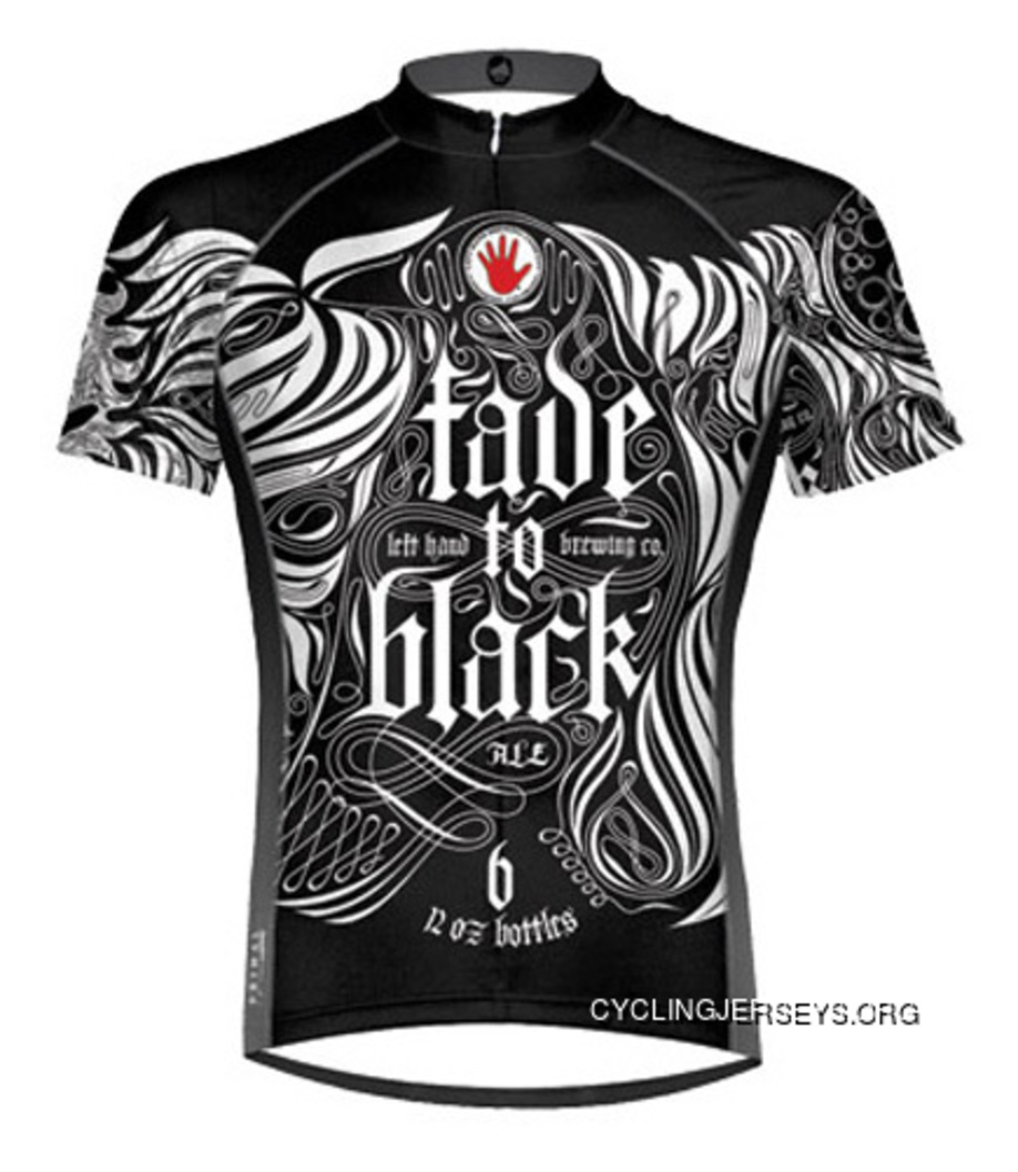 SALE $59.95 Left Hand Brewing Fade To Black Beer Cycling Jersey By Primal Wear Super Deals