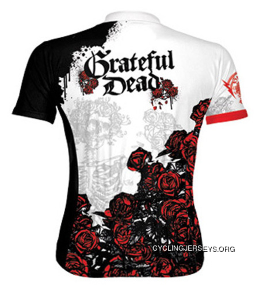 Grateful Dead Skull And Roses Cycling Jersey By Primal Wear Men's Best