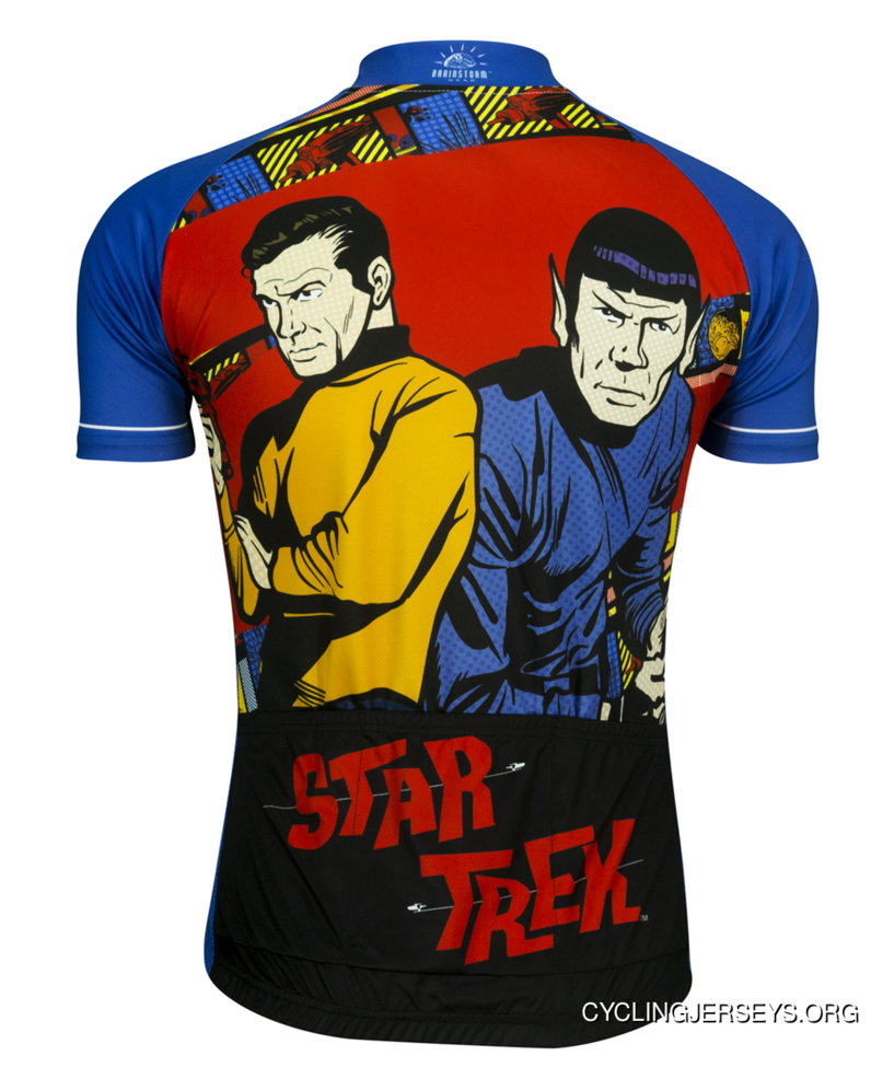 Star Trek Galaxy Pop Cycling Jersey Mens By Brainstorm Gear With Socks ( USA ) Free Shipping