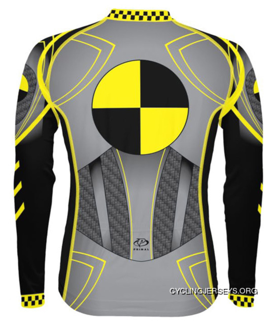 Primal Wear Crash Test Dummy Long Sleeve Cycling Jersey Men's Short Sleeve Coupon Code