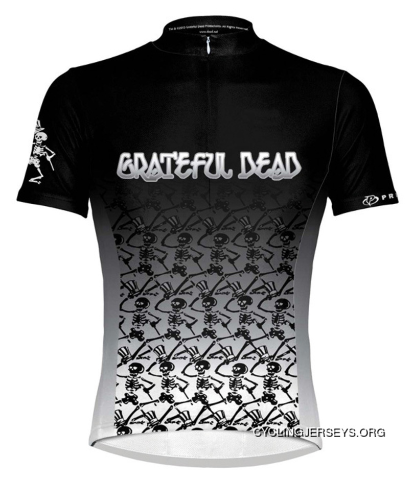 Primal Wear Grateful Dead Dancing Skeletons Cycling Jersey Men's Short Sleeve Cheap To Buy