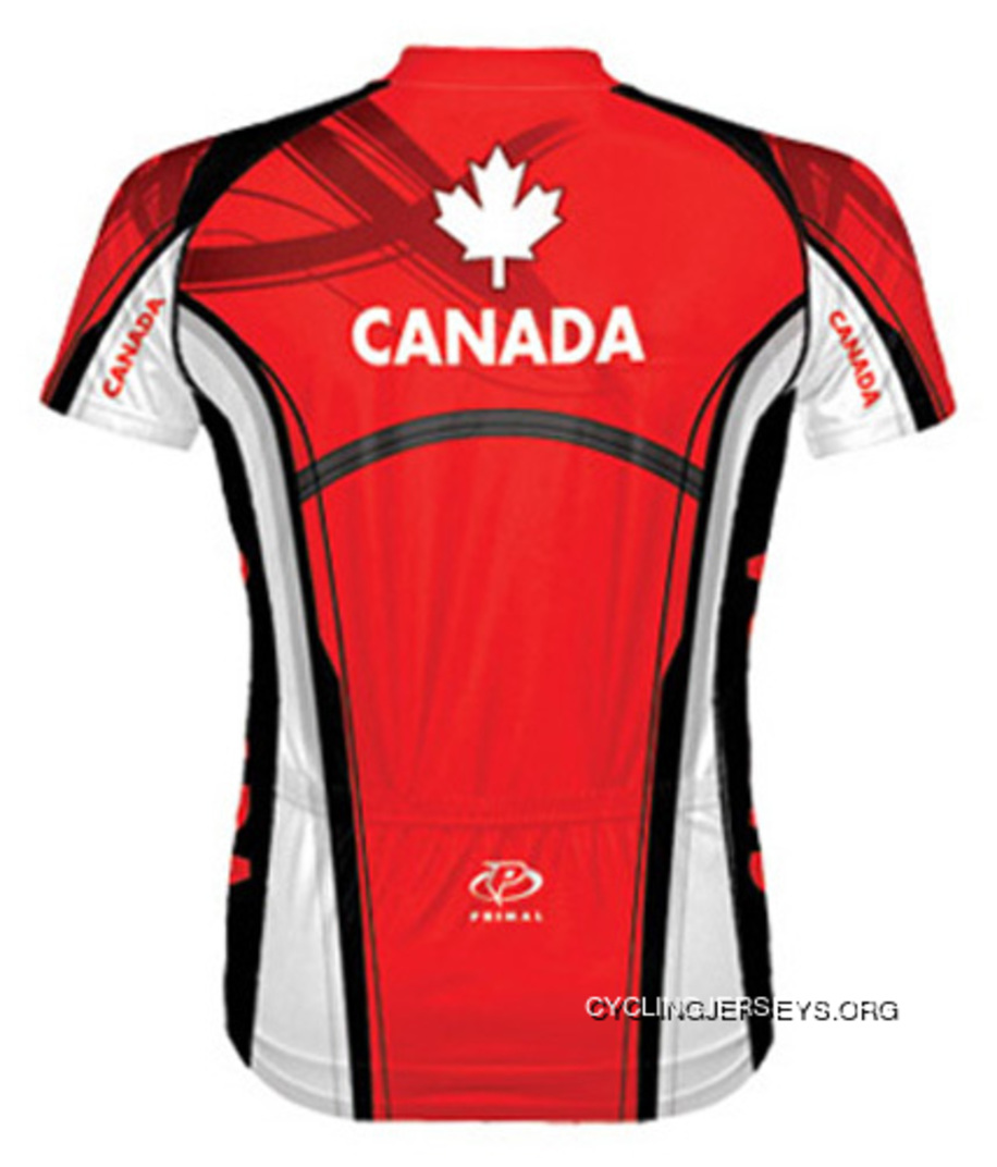 Primal Wear Canada Short Sleeve Cycling Jersey For Sale