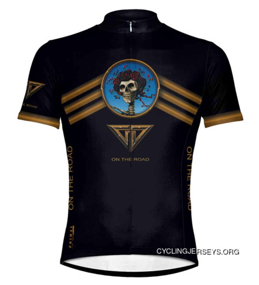 Primal Wear Grateful Dead On The Road Short Sleeve Cycling Jersey - Your Choice Of Size Top Deals
