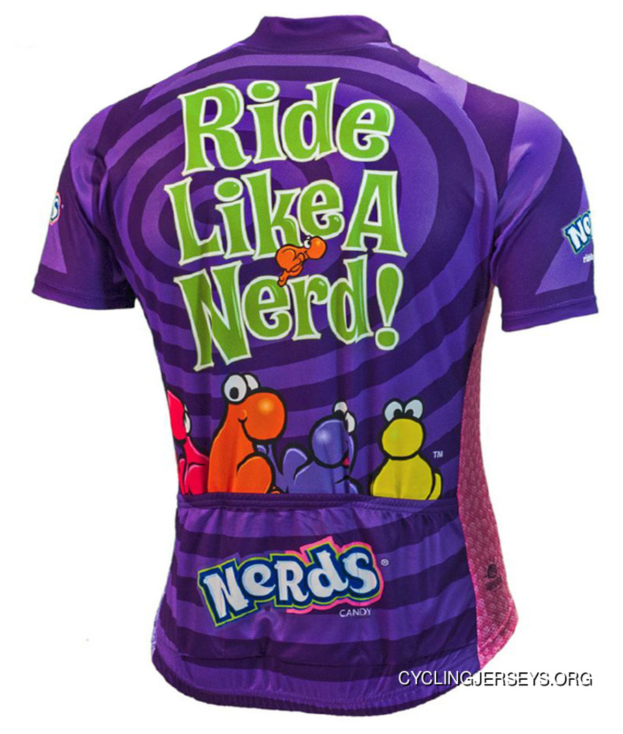 Nerds Candy Vortex Cycling Jersey By Brainstorm Gear Men's With Socks (Free USA Shipping) Online