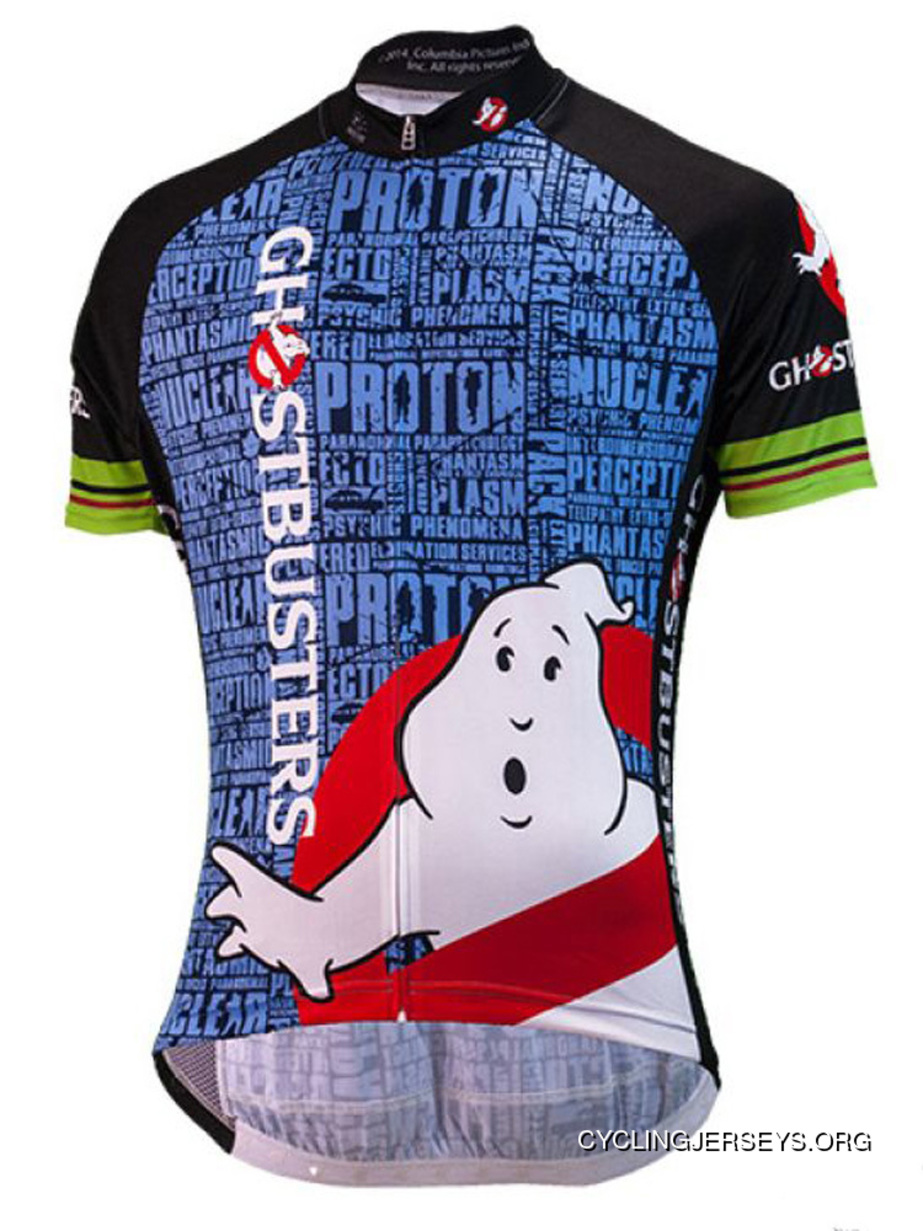Ghostbusters Slimer Cycling Jersey By Brainstorm Gear Men's With Socks (Free USA Shipping) Cheap To Buy