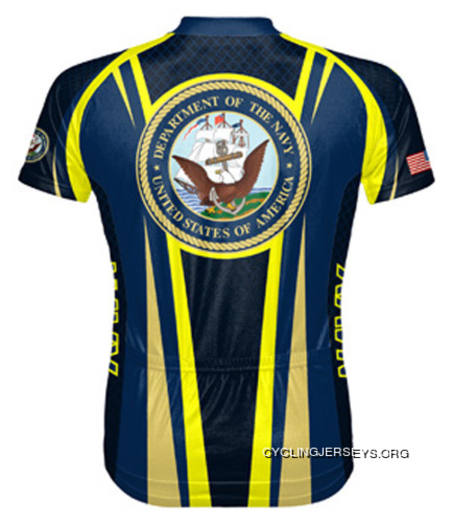 Primal Wear U.S. Navy Team Short Sleeve Cycling Jersey Online