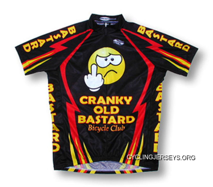 Cranky Old Bastard Bicycle Club Team Cycling Jersey By Suarez Men's Short Sleeve With Socks Coupon Code