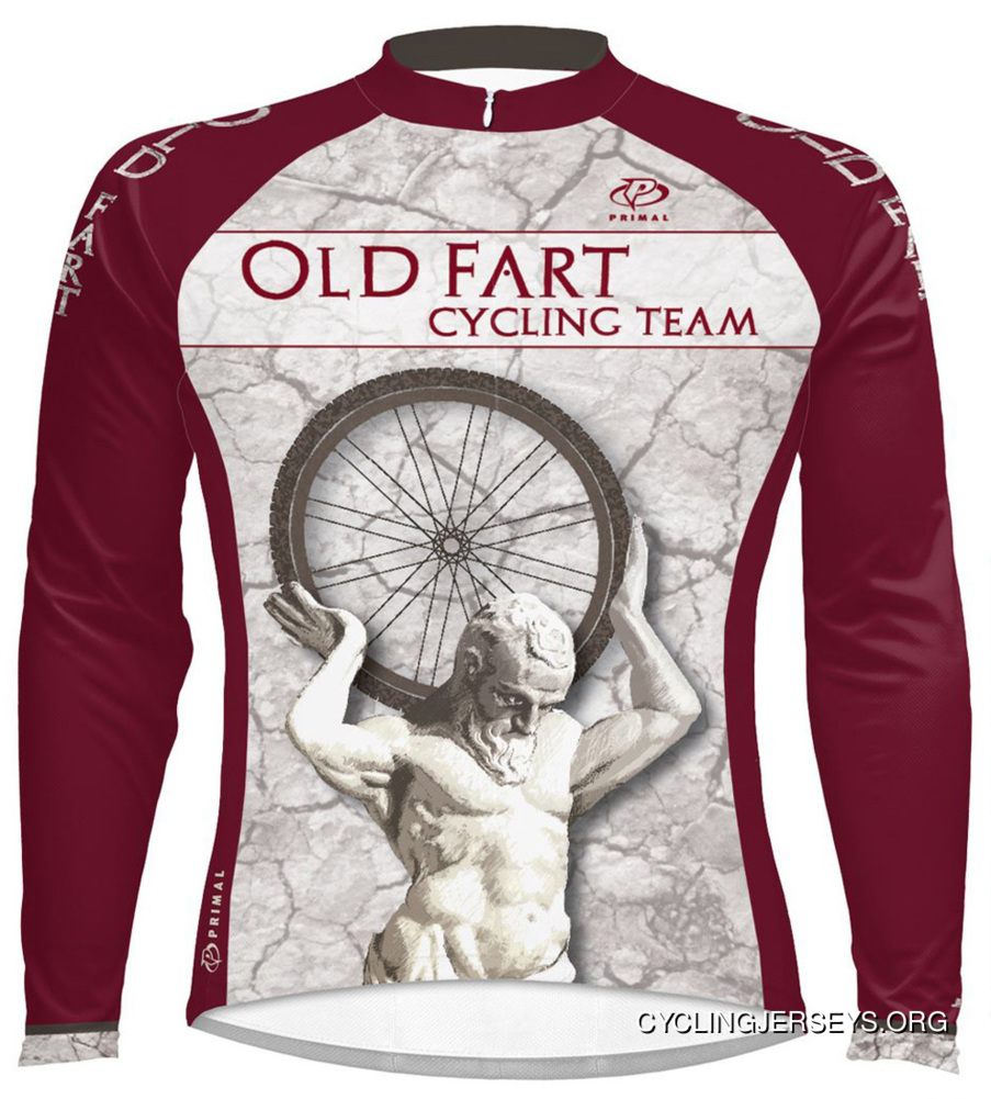 Primal Wear Old Fart Atlas Cycling Jersey Men's Long Sleeve Coupon Code