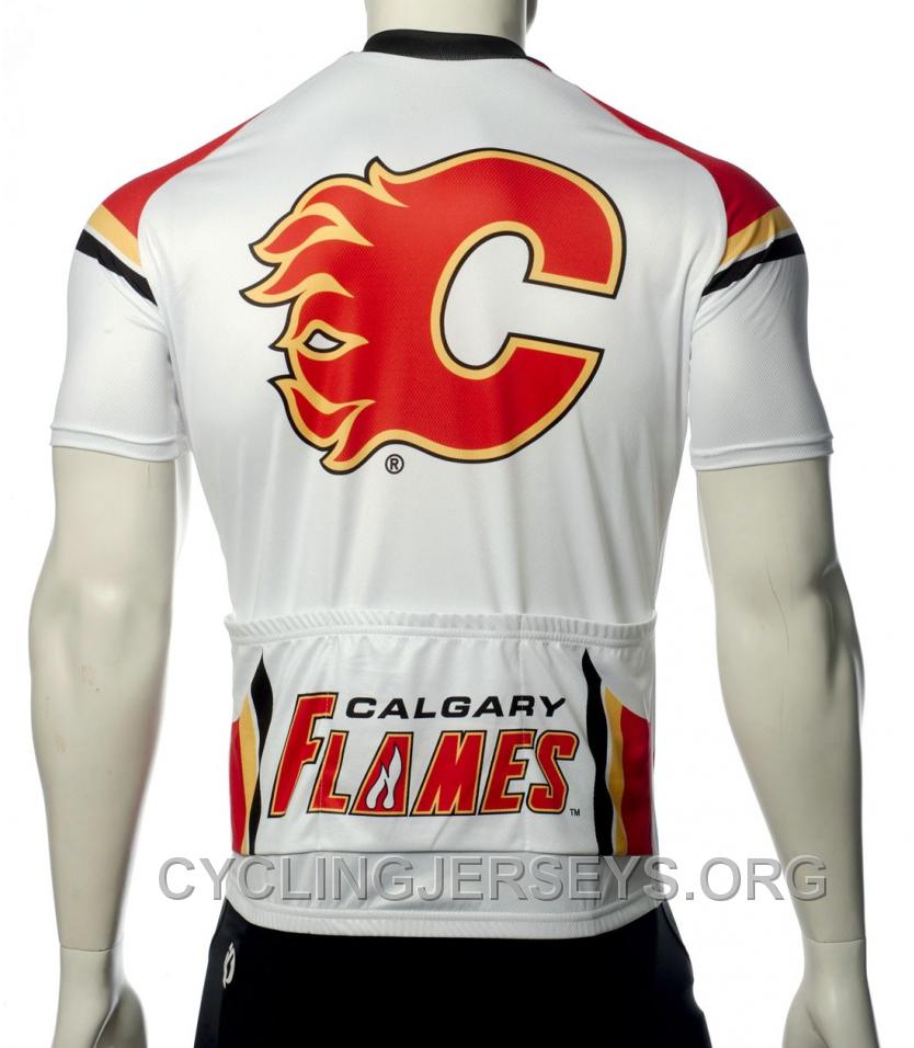 Calgary Flames Cycling Clothing Short Sleeve Lastest