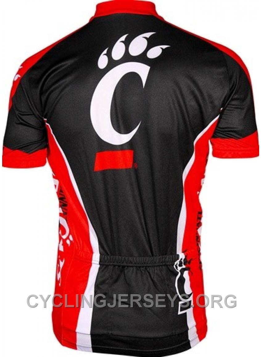 Cincinnati Bearcats Cycling Short Sleeve Jersey For Sale