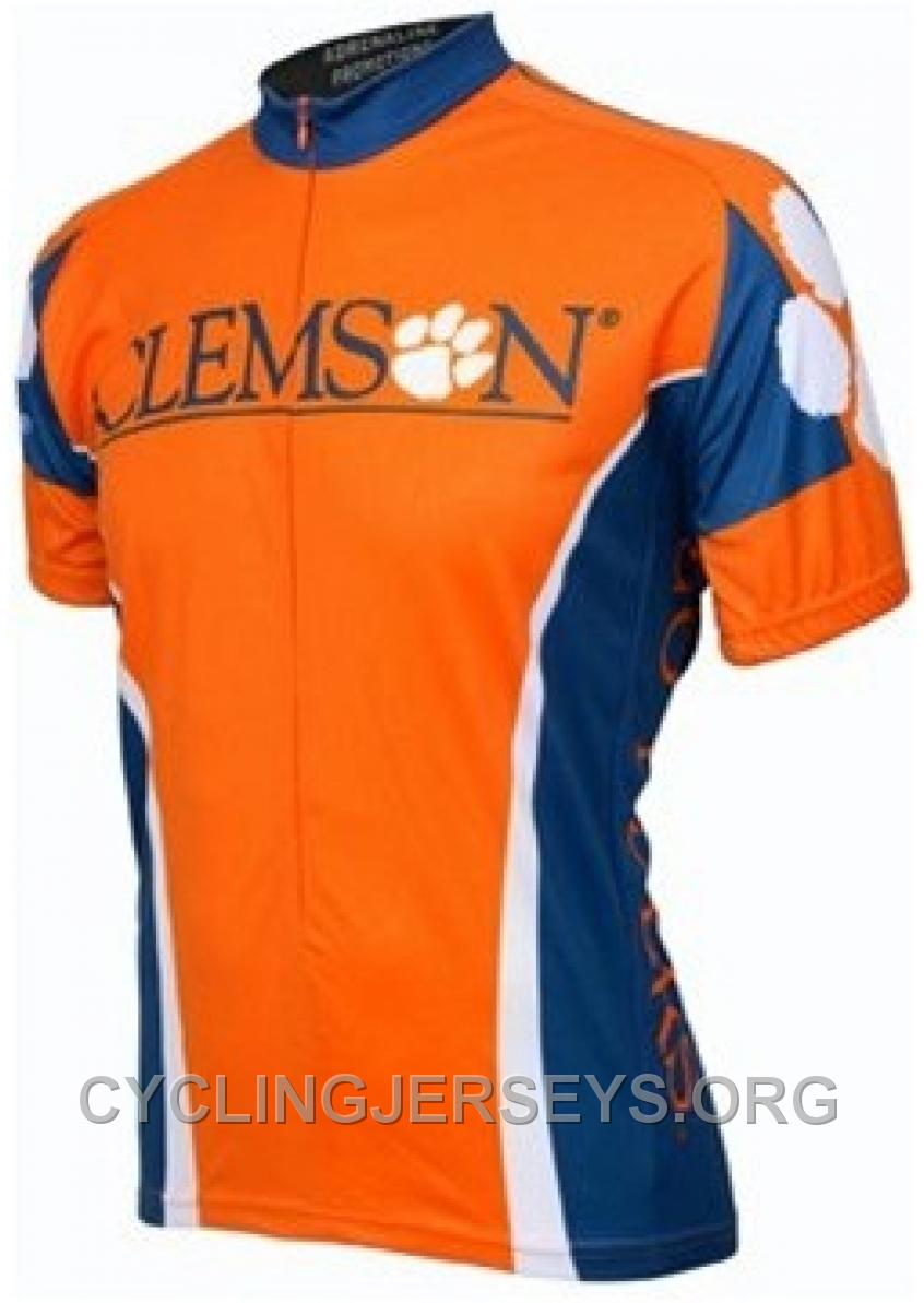 Clemson University Tigers Cycling Short Sleeve Jersey For Sale