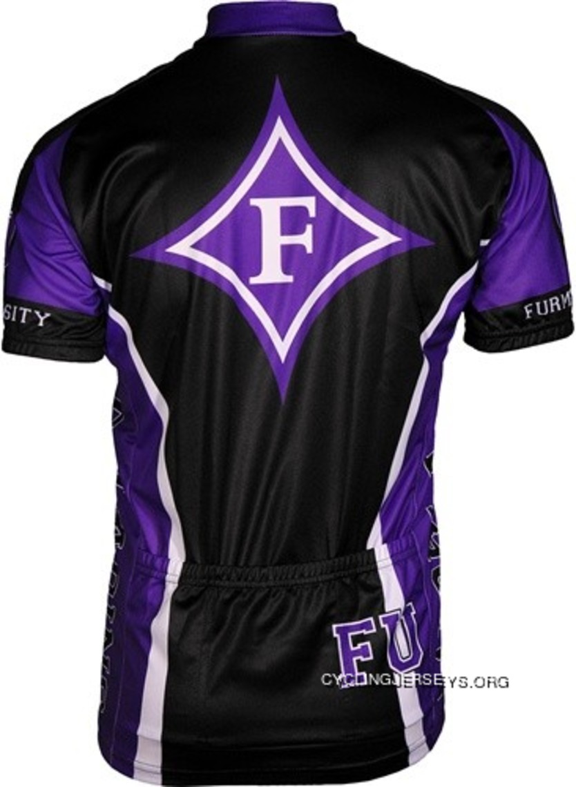 Furman University Cycling Jersey Short Sleeve Jersey Top Deals