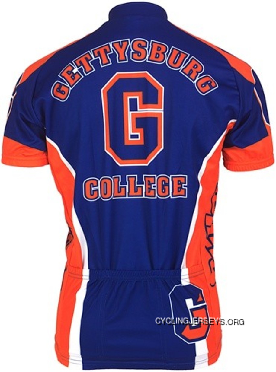 Gettysburg College Cycling Short Sleeve Jersey Authentic