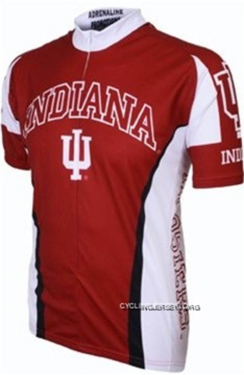 Indiana University Hoosiers Cycling Short Sleeve Jersey New Release