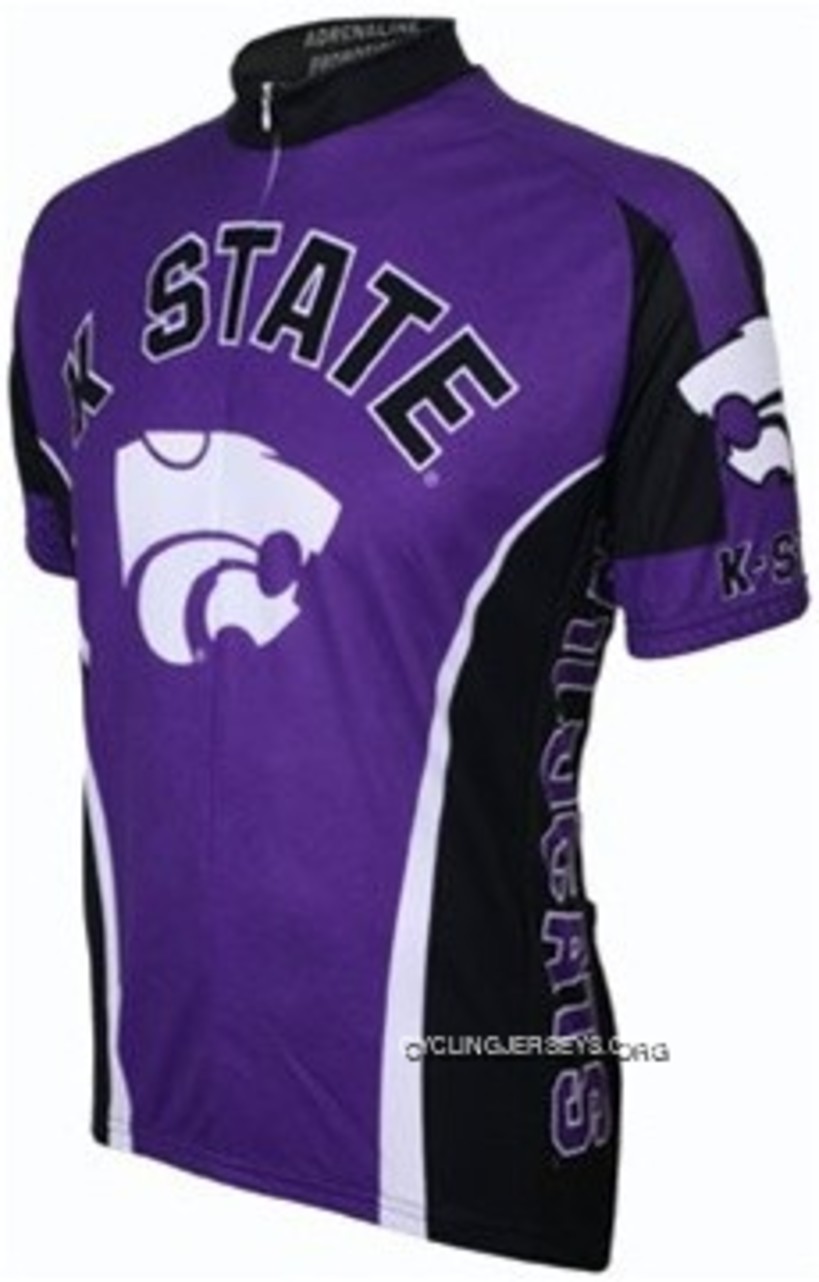 Kansas State University Wildcats Cycling Short Sleeve Jersey Discount