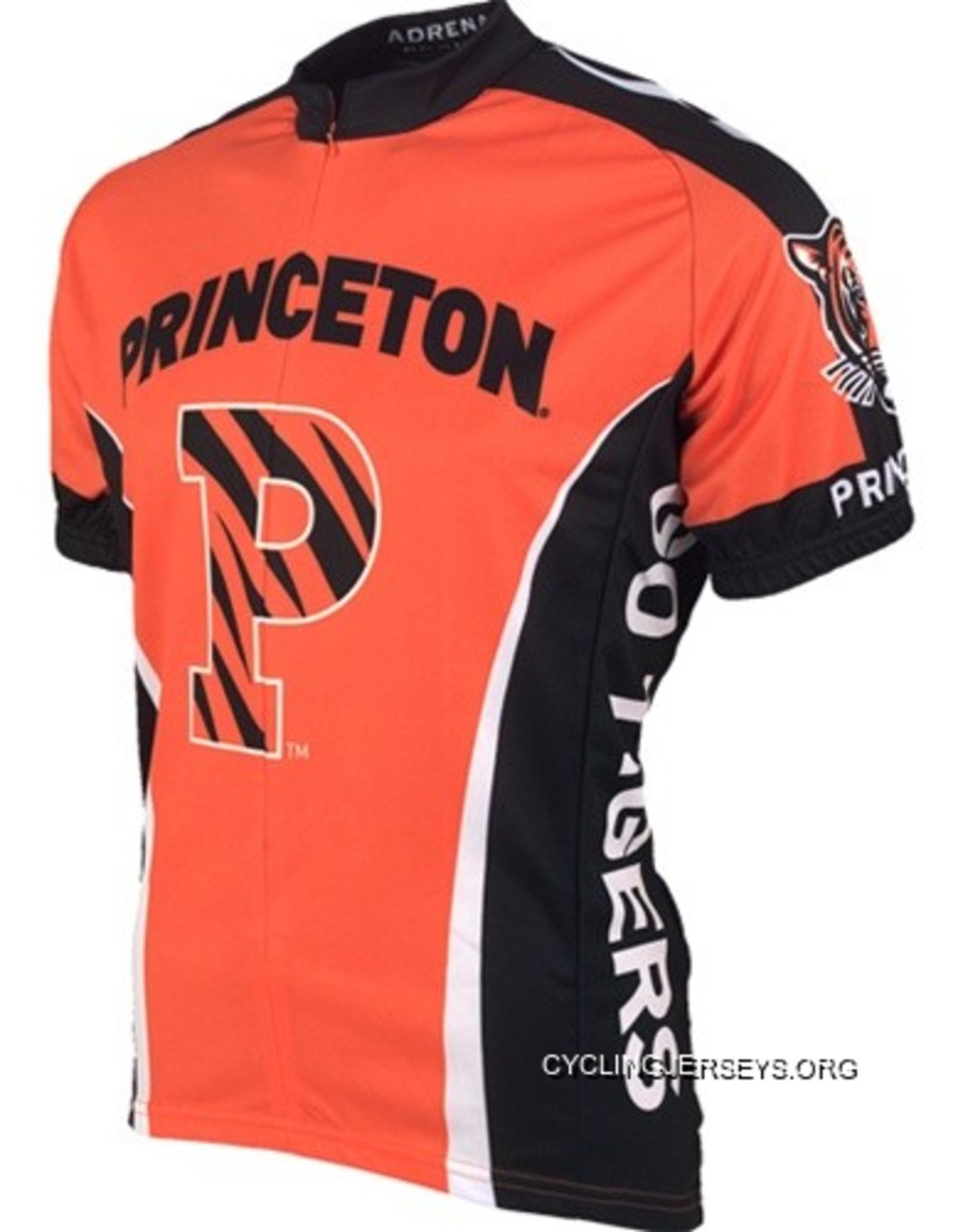 Princeton Tigers Cycling Short Sleeve Jersey Authentic