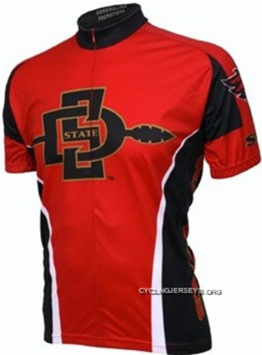 San Diego State University Aztecs Cycling Short Sleeve Jersey Best